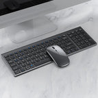 Three-mode Keyboard Mouse Set / Gun Black