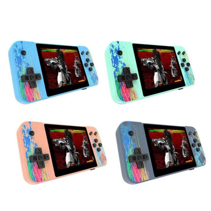 G3 Macaron Handheld Game Console for Portable Single Player Fun - colorful 3.5-inch portable gaming device with 800 preloaded games