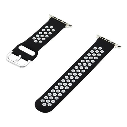 Silicone Replacement Strap For Apple Watch 38 40 42 44 45mm