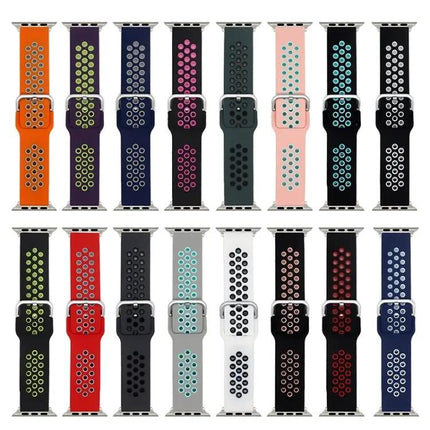 Silicone Replacement Strap For Apple Watch 38 40 42 44 45mm
