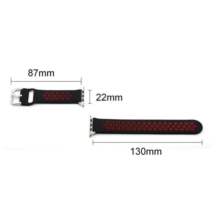 Silicone Replacement Strap For Apple Watch 38 40 42 44 45mm