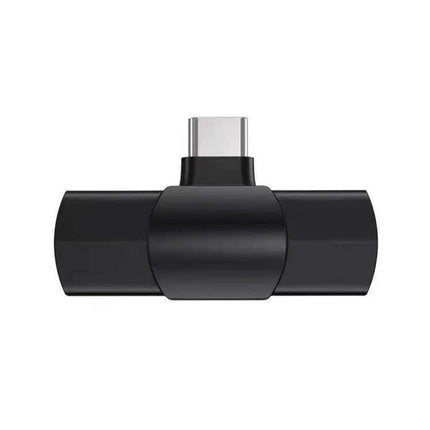 Mini Lavalier Microphone for Daily Video Recordings — compact Type-C clip-on mic adapter for clear on-the-go audio