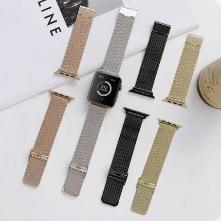V-Shaped Buckle Steel Replacement Strap for Apple Watch