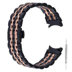 For Samsung Galaxy Watch4 40mm/44mm / Black Rose Gold