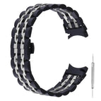 For Samsung Galaxy Watch4 40mm/44mm / Black Silver