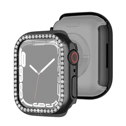 Electroplated PC Diamond Case For Apple Watch 41/45mm
