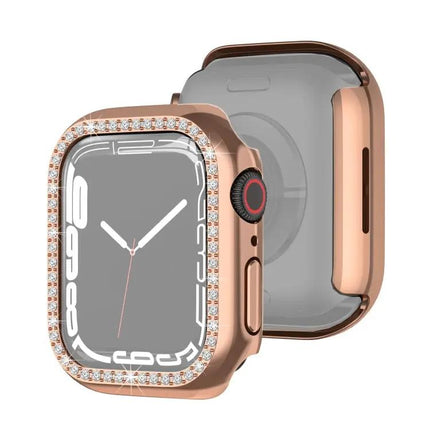 Electroplated PC Diamond Case For Apple Watch 41/45mm