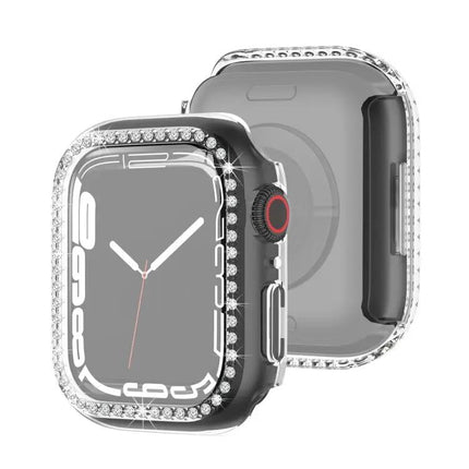 Electroplated PC Diamond Case For Apple Watch 41/45mm