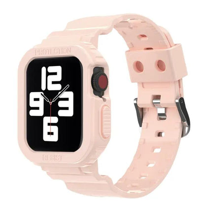 Transparent TPU Watch Band For Apple Watch 41/45mm