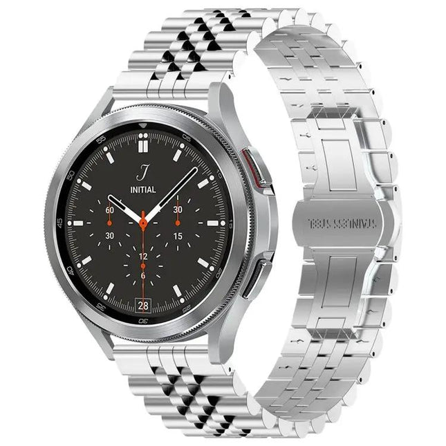 Five-Bead Stainless Steel Replacement Watch Band 20/22mm