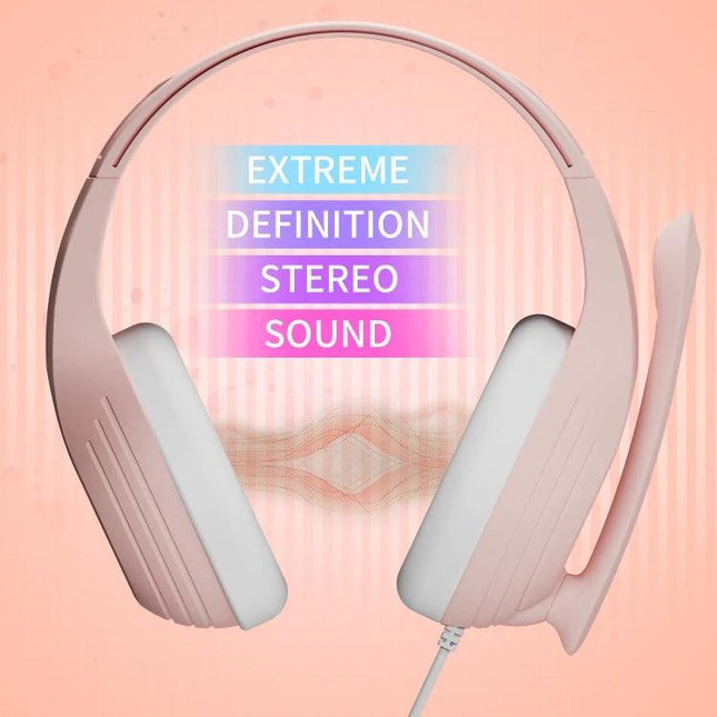 Sades Gaming Headset With Comfortable Fit For Long Sessions compact wired headset with mic for gaming