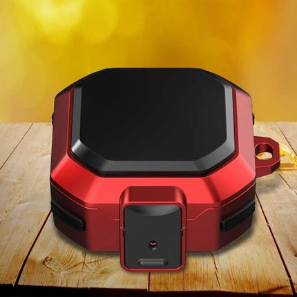 Thunder Battlegear Case for Everyday Earphone Protection on the Go - red dustproof earphone case with carabiner for commuting