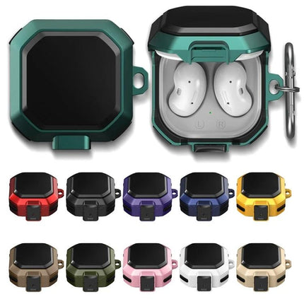 Thunder Battlegear Case for Everyday Earphone Protection on the Go - compact dustproof antifouling earphone case with carabiner, multiple colors
