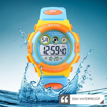 SKMEI Children's Digital Sports Watch with Luminous Feature | Syndmart