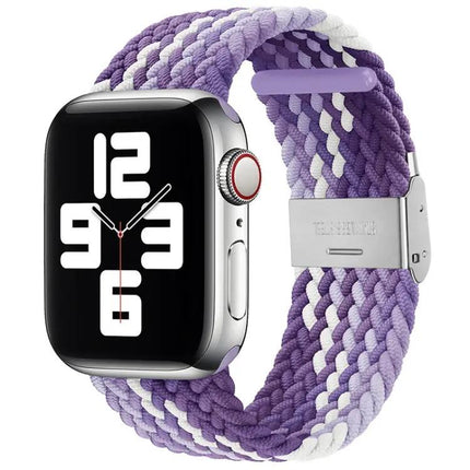 Nylon Braid Replacement Watchband for Apple Watch 38-45mm