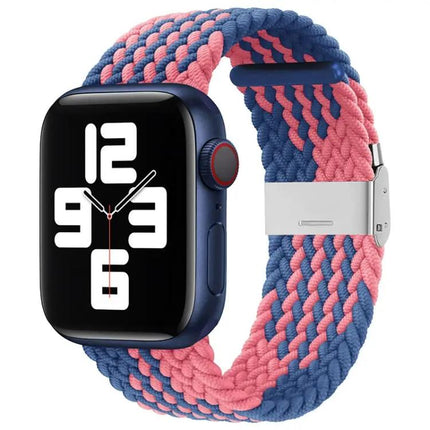 Nylon Braid Replacement Watchband for Apple Watch 38-45mm