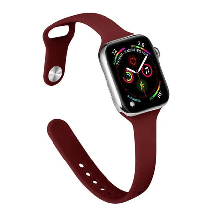 Slim Silicone Replacement Band For Apple Watch 38/40/41mm