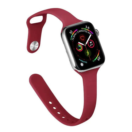 Slim Silicone Replacement Band For Apple Watch 38/40/41mm