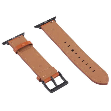 Leather Replacement Watch Band For Apple Watch 38 To 45mm