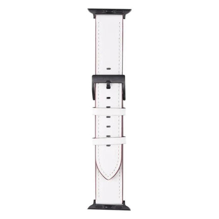 Leather Replacement Watch Band For Apple Watch 38 To 45mm