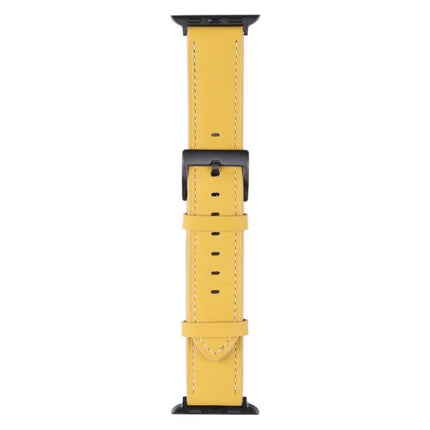 Leather Replacement Watch Band For Apple Watch 38 To 45mm