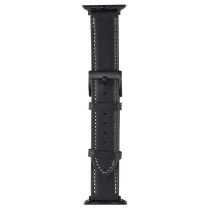 Leather Replacement Watch Band For Apple Watch 38 To 45mm