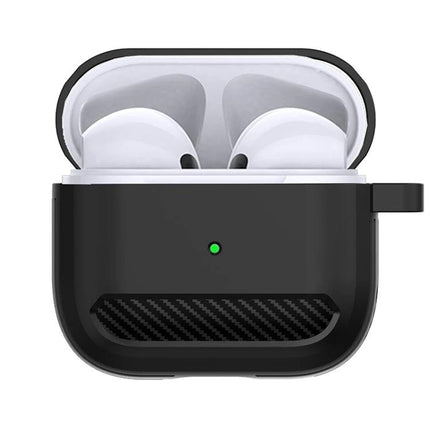 Keep Your AirPods Safe for Daily Activities and Travel - Slim Black Protective AirPods Case With Secure Closure
