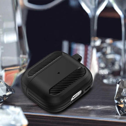 Keep Your AirPods Safe for Daily Activities and Travel - Slim Black Protective Case For AirPods, Scratch And Impact Resistant