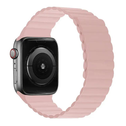 Silicone Magnetic Short Integrated Strap For Apple Watch