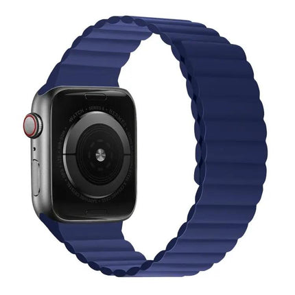 Silicone Magnetic Short Integrated Strap For Apple Watch