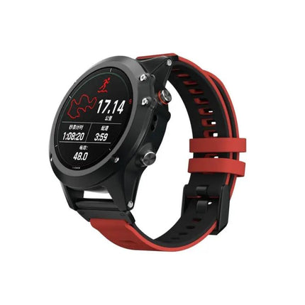 Two-Tone Silicone Watch Band 22mm For Garmin Fenix 6