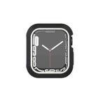 For Apple Watch Series 9 / 8 / 7 41mm / Black + White