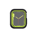 For Apple Watch Series 9 / 8 / 7 45mm / Black + Yellow