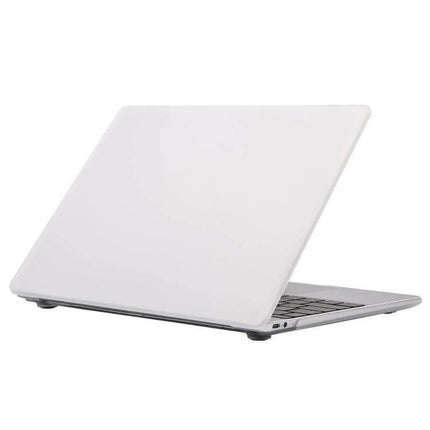 Frosted Shockproof Protective Case for Huawei Laptops shown on a white Huawei laptop protecting against drops, scratches and dust
