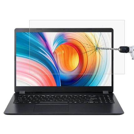 Tempered Glass Screen Protector for Acer 15.6 Inch Laptops clear tempered protector on laptop reducing glare and preventing scratches