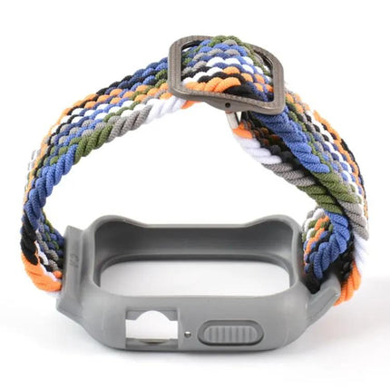 TPU Frame Nylon Watch Band For Apple Watch 44 42mm