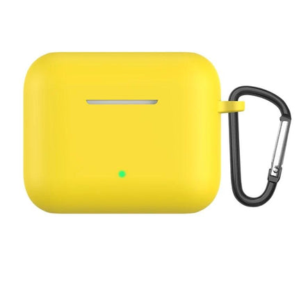 Honor Earbuds Case for Everyday Travel Protection - yellow silicone protective case with carabiner, 360-degree coverage and easy charging access