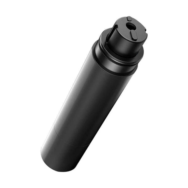 Alt Tag: Tungsten Steel Emergency Window Breaker for Car Escapes with Belt Cutter compact black aluminum alloy rescue tool