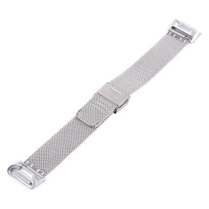 Milanese Steel Double Buckle Watch Band for Fitbit Charge 5