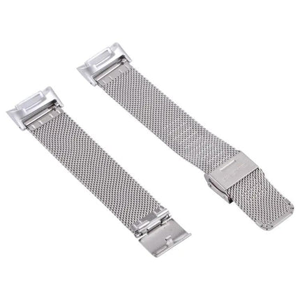 Milanese Steel Double Buckle Watch Band for Fitbit Charge 5