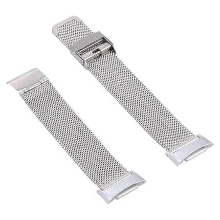 Milanese Steel Double Buckle Watch Band for Fitbit Charge 5