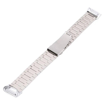 Five Bead Steel Strap Band For Fitbit Charge 5 Adjustable