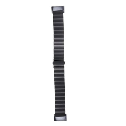 Five Bead Steel Strap Band For Fitbit Charge 5 Adjustable