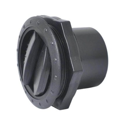 Durable Universal 60mm Round AC Air Outlet Vent for RVs black ABS adjustable louvered vent for RVs buses yachts