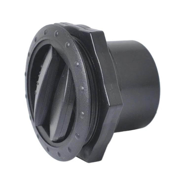 Durable Universal 60mm Round AC Air Outlet Vent for RVs black ABS adjustable louvered vent for RVs buses yachts