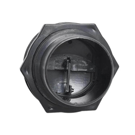 Durable Universal 60mm Round AC Air Outlet Vent for RVs black ABS round vent outlet for RVs, buses and boats - replacement/refurbish part