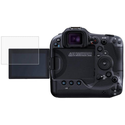 Tempered Glass Screen Protectors for Multiple Device Models applied to DSLR flip screen to prevent scratches and smudges, clear high-hardness protection