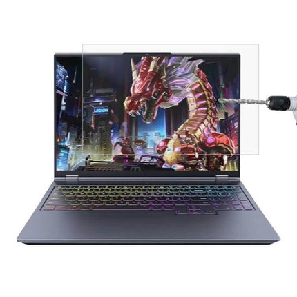 Tempered Glass Protective Film for 16-Inch Laptops like Xiaomi and Dell - clear, anti-glare screen shield for long work and gaming sessions