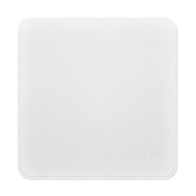 Soft Microfiber Polishing Cloth for Apple Nano-Texture Screens - white square microfiber cloth for iMac MacBook iPad screen cleaning