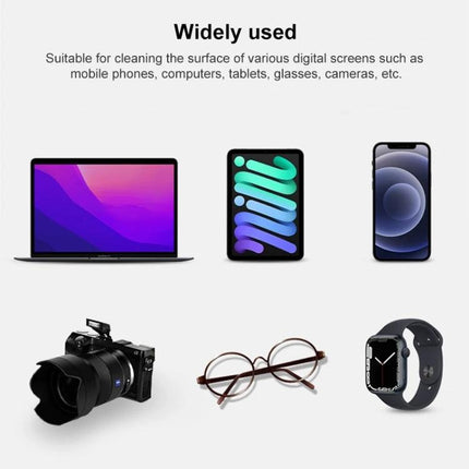 Soft Microfiber Polishing Cloth for Apple Nano-Texture Screens cleaning MacBook iPad iPhone camera glasses smartwatch display